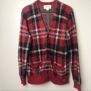Ralph Lauren | Plaid Cardigan Sweater